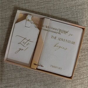 Passport holder and luggage tag